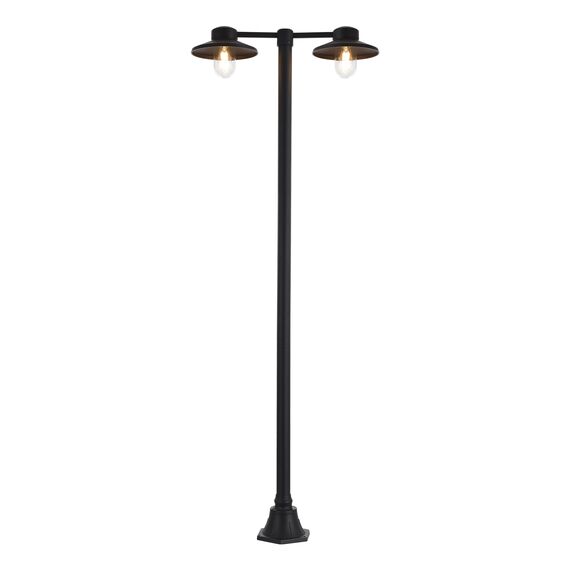 SL9542.705.02 Светильник уличный напольный ST-Luce темно-серый E27 2*60W BASKO, изображение 3