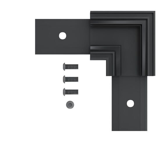 ST1007.419.00 Угол-соединитель для подвесного / накладного магнитного шинопровода  ST-Luce Черный SKYLINE 48+, изображение 2