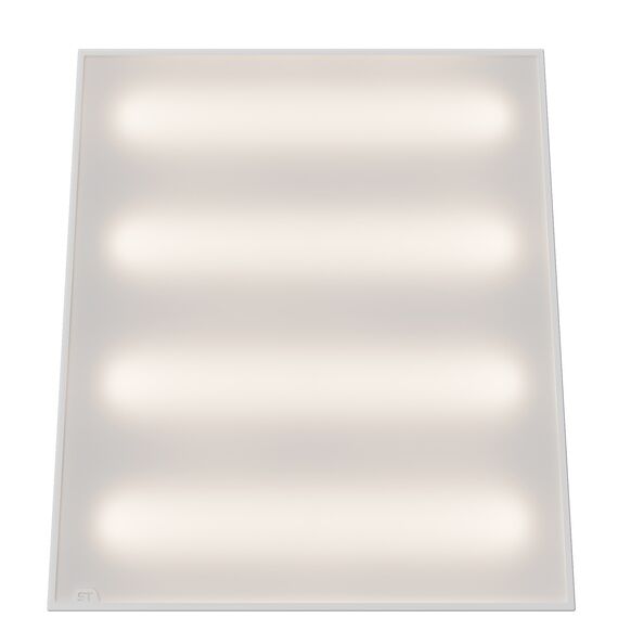 STP-A-1001-O-36-4K-40 Свет-к ДВО ST Luce STANDART IP40 595*595*40мм 36Вт 4200лм 4000К опал(Армстронг Коммерческое освещение, изображение 2