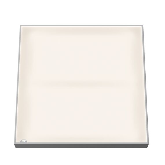 STP-A-1001-OR-36-4K-54 Св-к ДВО ST Luce PREMIUM IP54 595*595*55 мм 36Вт 4200лм 4000К опал равном.Арм Коммерческое освещение, изображение 9