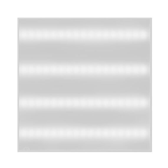 STP-A-1009-O-36-65K-40 - Светильник ДВО ST Luce STANDART IP40 595*595*19 мм 36Вт 4200лм 6500К опал Коммерческое освещение, изображение 2