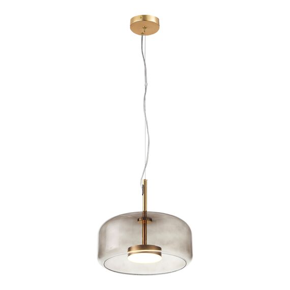 SL1053.243.01 Светильник подвесной ST-Luce Золотистый/Дымчатый LED 1*9W 3000K PALOCHINO, изображение 2