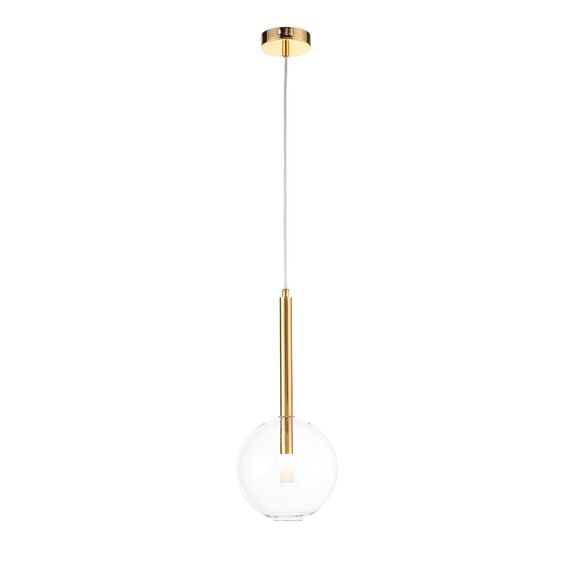 SL1054.203.01 Светильник подвесной ST-Luce Золотистый/Прозрачный G9 1*5W SOFIO, изображение 6