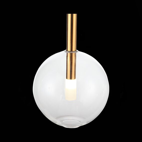 SL1054.203.01 Светильник подвесной ST-Luce Золотистый/Прозрачный G9 1*5W SOFIO, изображение 7