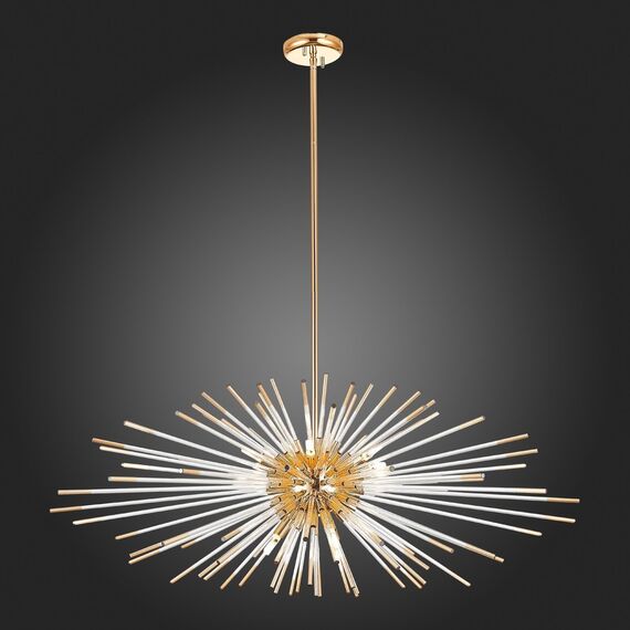 SL1097.203.09 Светильник подвесной ST-Luce Французское золото G9 9*5W CALLIO, изображение 2