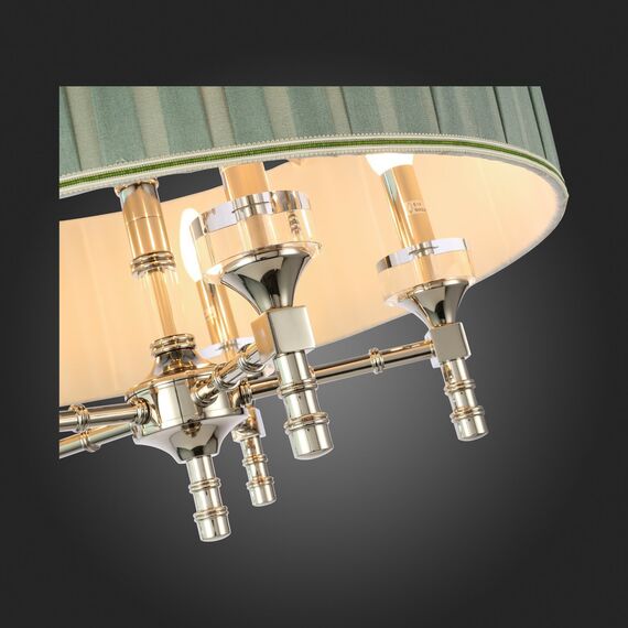 SL1121.103.05 Светильник подвесной ST-Luce Никель/Оливковый E14 5*40W OLEO, изображение 6