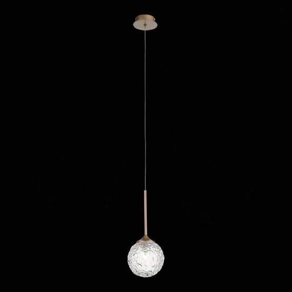 SL1152.203.01 Подвес ST-Luce Золотистый/Прозрачный G9 LED 1*5W ARCOBALINO