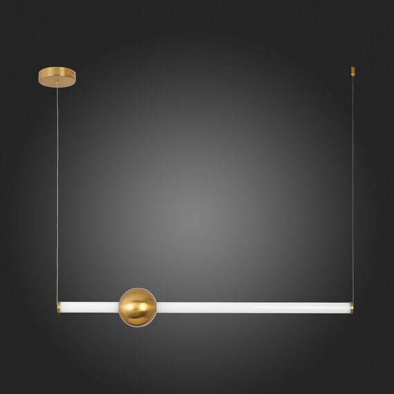SL1222.203.01 Светильник подвесной ST-Luce Золотистый/Золотистый, Белый LED 1*18W 4000K ANGURRA, изображение 2