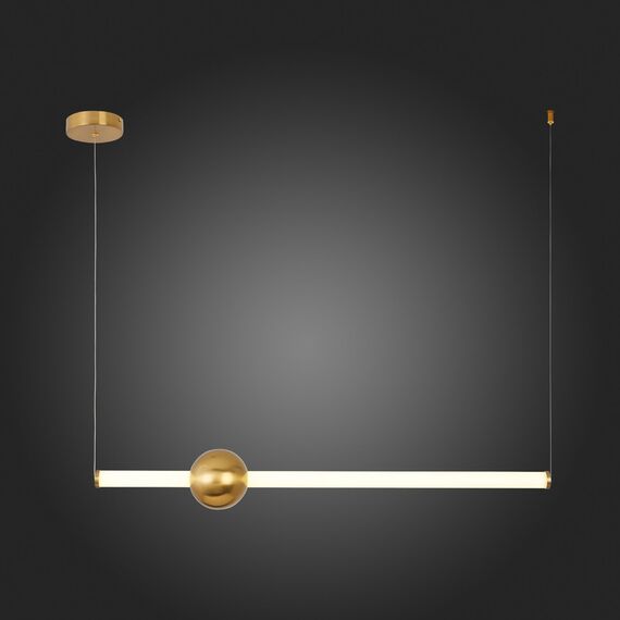 SL1222.203.01 Светильник подвесной ST-Luce Золотистый/Золотистый, Белый LED 1*18W 4000K ANGURRA, изображение 5