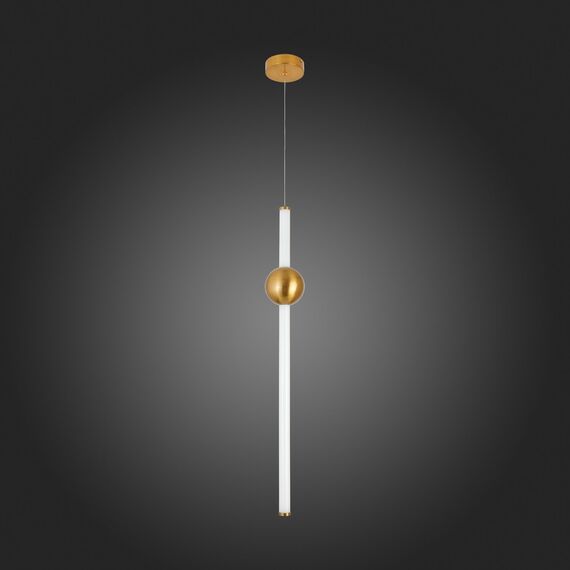 SL1222.213.01 Светильник подвесной ST-Luce Золотистый/Золотистый, Белый LED 1*18W 4000K ANGURRA, изображение 2