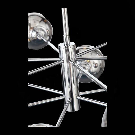 SL1500.103.12 Светильник подвесной ST-Luce Хром/Дымчатый E14 12*40W FOVIA, изображение 13