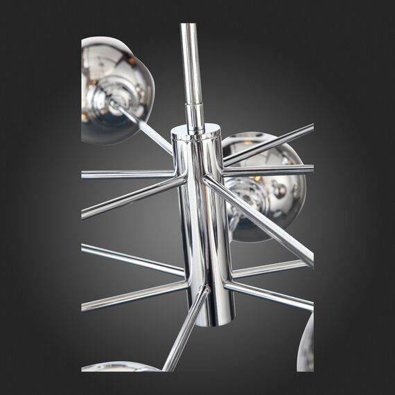 SL1500.103.12 Светильник подвесной ST-Luce Хром/Дымчатый E14 12*40W FOVIA, изображение 14