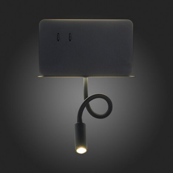 SL1576.401.02 Светильник настенный ST-Luce Черный/Черный LED 2*3W 4000K Настенные светильники, изображение 8