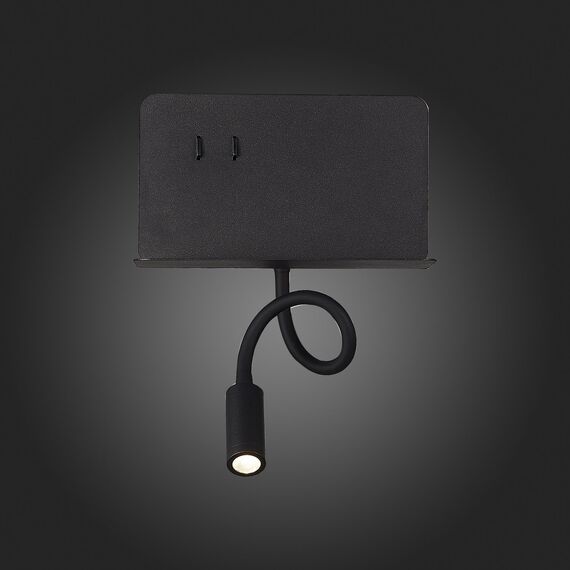 SL1576.401.02 Светильник настенный ST-Luce Черный/Черный LED 2*3W 4000K Настенные светильники, изображение 11