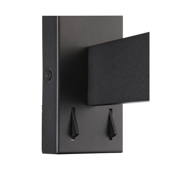 SL1580.401.02 Светильник настенный ST-Luce Черный/Белый LED 2*6+3W 3200K RALIO, изображение 12