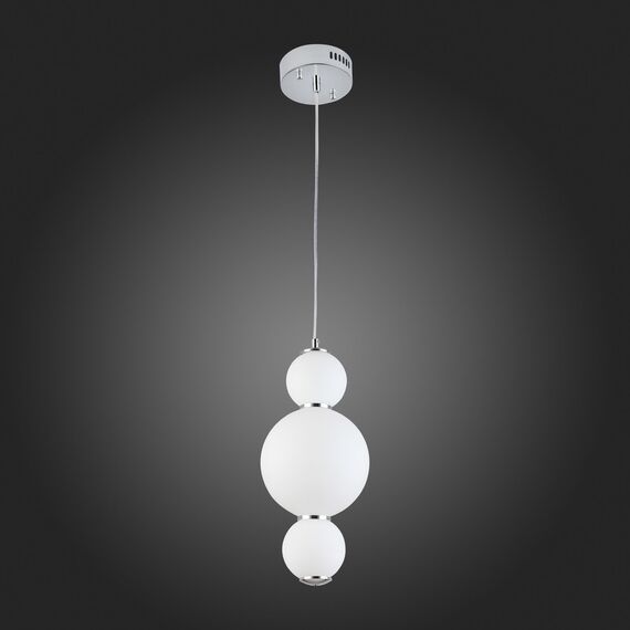 SL1583.113.01 Светильник подвесной ST-Luce Хром/Белый LED 1*12W 3000K NEPAZZO, изображение 5