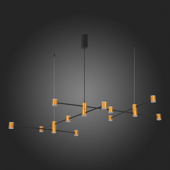 SL1596.423.22 Светильник подвесной ST-Luce Золотистый, Черный/Белый LED 22*3W 3000K ANICHITA, изображение 11