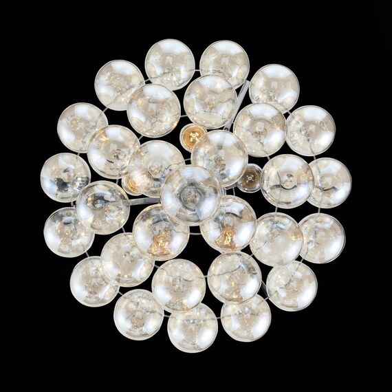 SL432.203.05 Светильник подвесной ST-Luce Хром/Коньячный E27 5*60W SOSPIRO, изображение 10