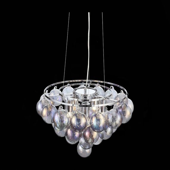 SL432.703.05 Люстра подвесная ST-Luce Хром/Перламутровый E27 5*60W SOSPIRO, изображение 13