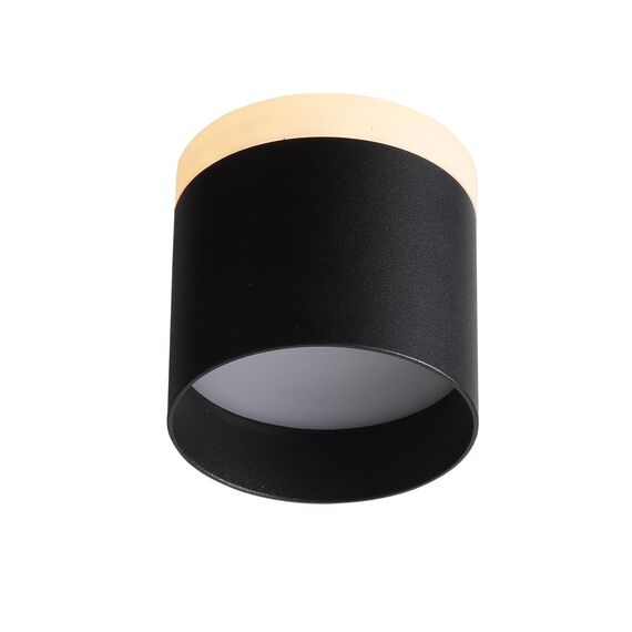 ST102.402.09 Светильник потолочный Черный LED 1*9W 3000K 702Lm Ra>80 120° IP20 D79xH75 170-240V Накладные светильники, изображение 9