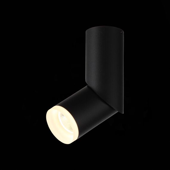 ST107.402.10 Светильник потолочный Черный LED 1*10W 3000K 780Lm Ra>80 24 D50xH168 170-240V Накладные светильники, изображение 7