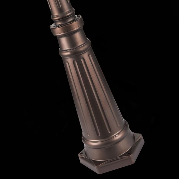 SL080.425.03 Светильник уличный наземный ST-Luce Темный кофе/Прозрачный, Темный кофе E27 3*100W LASTERO, изображение 13