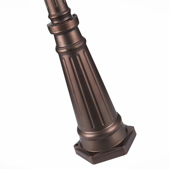 SL080.425.03 Светильник уличный наземный ST-Luce Темный кофе/Прозрачный, Темный кофе E27 3*100W LASTERO, изображение 15