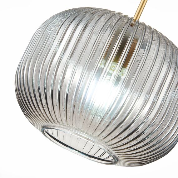 SL1154.303.01 Подвес ST-Luce Латунь/Дымчатый E27 1*60W GRAN, изображение 9