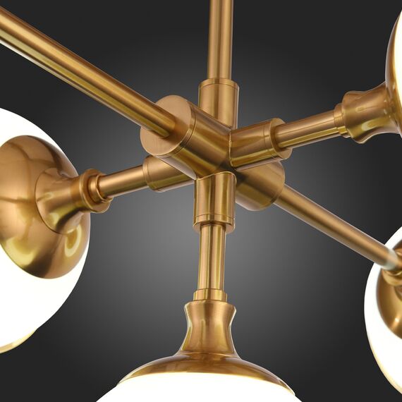 SL1157.303.05 Светильник подвесной ST-Luce Бронза/Белый E14 5*40W ARBE, изображение 11