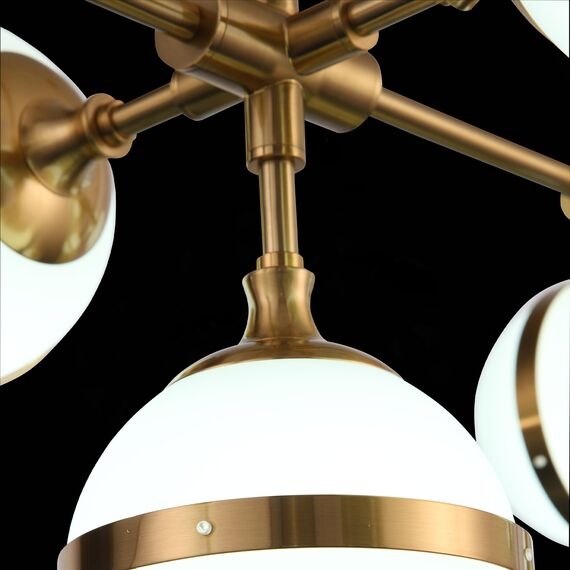 SL1157.303.09 Светильник подвесной ST-Luce Бронза/Белый E14 9*40W ARBE, изображение 13