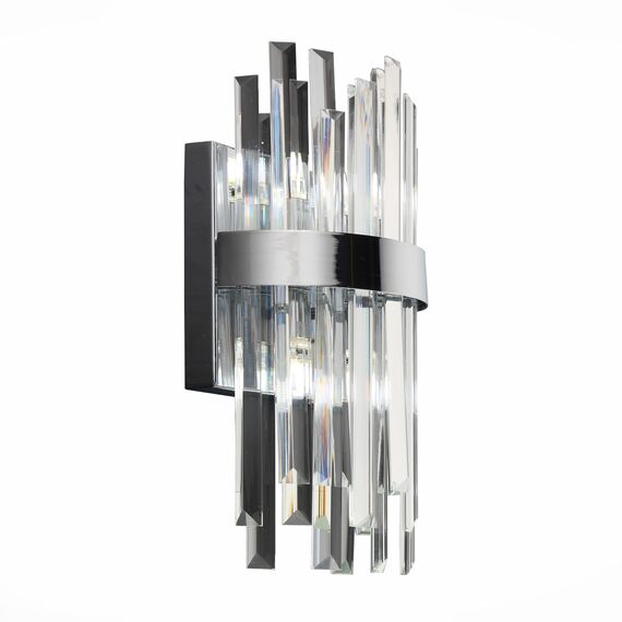 SL1160.101.04 Светильник настенный ST-Luce Хром/Хром, Прозрачный G9 4*5W BAFO, изображение 9