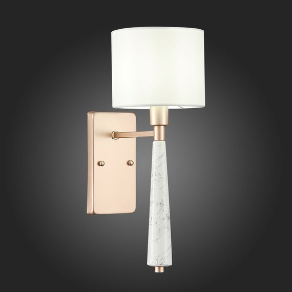 SL1163.201.01 Светильник настенный ST-Luce Матовое золото/Белый E14 1*40W VELLINO, изображение 2