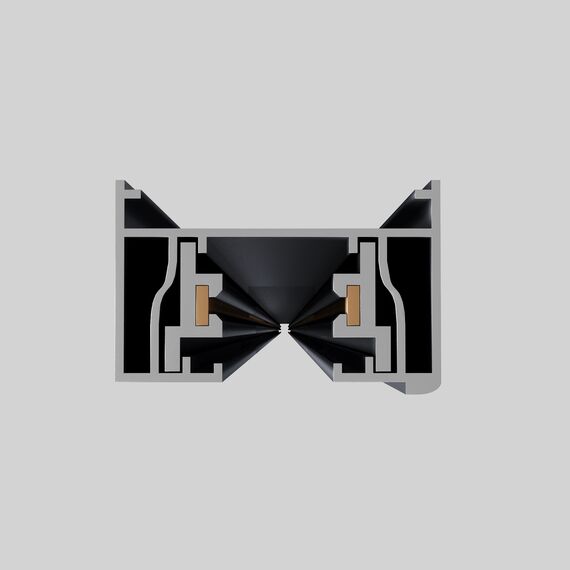 ST001.429.00 Шинопровод однофазный накладной  ST-Luce Черный Длина 2 000мм BASE, изображение 6