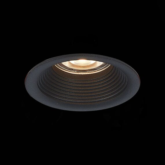 ST202.408.01 Св-к встр. Черный GU10 1*50W  D89xH40 220V Без ламп Встраиваемые светильники, изображение 7