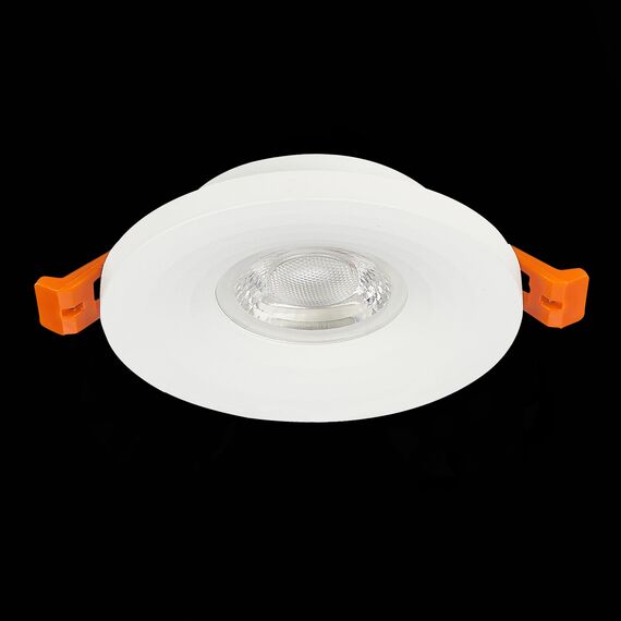 ST205.508.01 Св-к встр. Белый GU10 1*50W  D95xH27 220V Без ламп Встраиваемые светильники, изображение 4