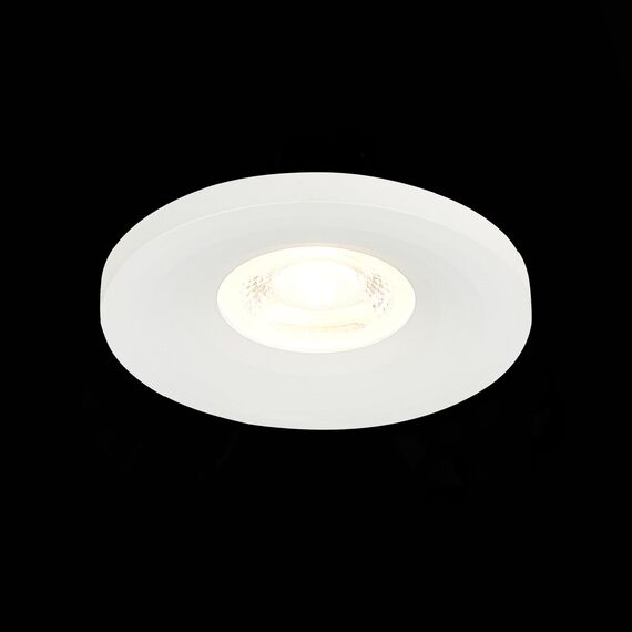 ST205.508.01 Св-к встр. Белый GU10 1*50W  D95xH27 220V Без ламп Встраиваемые светильники, изображение 7