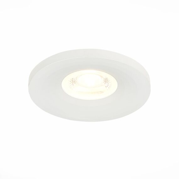 ST205.508.01 Св-к встр. Белый GU10 1*50W  D95xH27 220V Без ламп Встраиваемые светильники, изображение 9