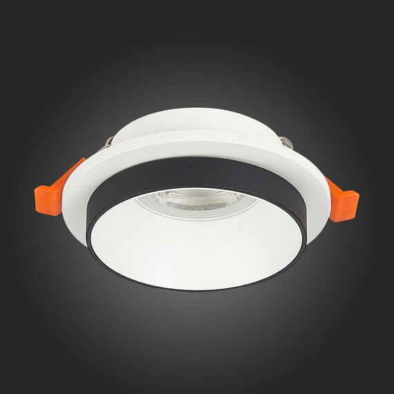 ST206.508.01 Св-к встр. Белый GU10 1*50W  D92xH38 220V Без ламп Встраиваемые светильники, изображение 5