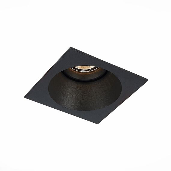 ST207.418.01 Св-к встр. Черный GU10 1*50W  L103xW103xH52 220V Без ламп Встраиваемые светильники, изображение 12