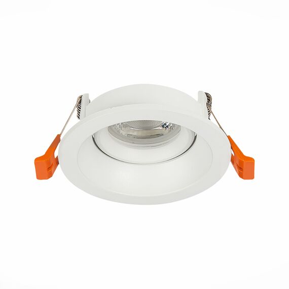 ST208.508.01 Св-к встр. Белый GU10 1*50W  D94xH40 220V Без ламп Встраиваемые светильники, изображение 6