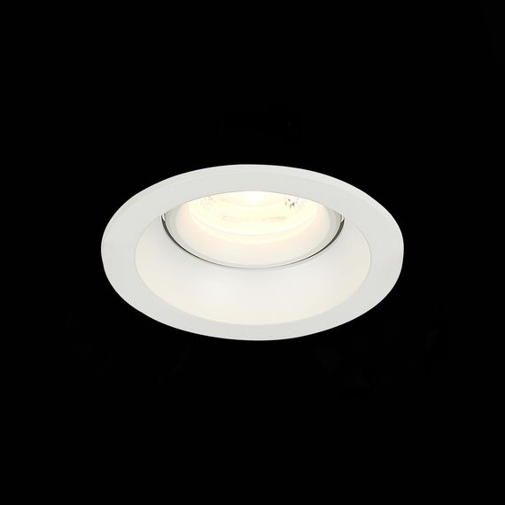 ST208.508.01 Св-к встр. Белый GU10 1*50W  D94xH40 220V Без ламп Встраиваемые светильники, изображение 7