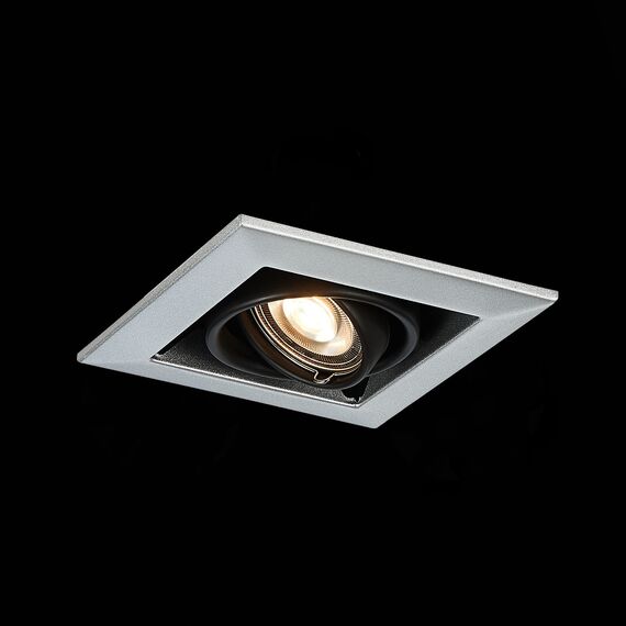 ST250.148.01 Св-к встр. Черный GU10 1*50W  L126xW126xH70 220V Без ламп Встраиваемые светильники, изображение 7