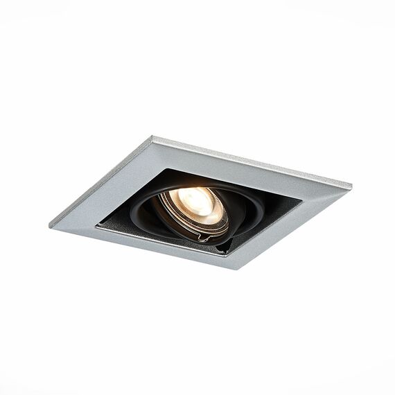 ST250.148.01 Св-к встр. Черный GU10 1*50W  L126xW126xH70 220V Без ламп Встраиваемые светильники, изображение 9