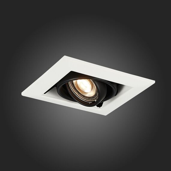 ST250.548.01 Св-к встр. Черный GU10 1*50W  L126xW126xH70 220V Без ламп Встраиваемые светильники, изображение 8