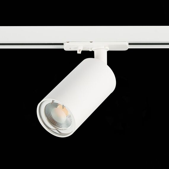 ST300.506.01 Св-к трек. Белый GU10 1*50W  IP20 L100xW54xH142 220V Без ламп BASE, изображение 4
