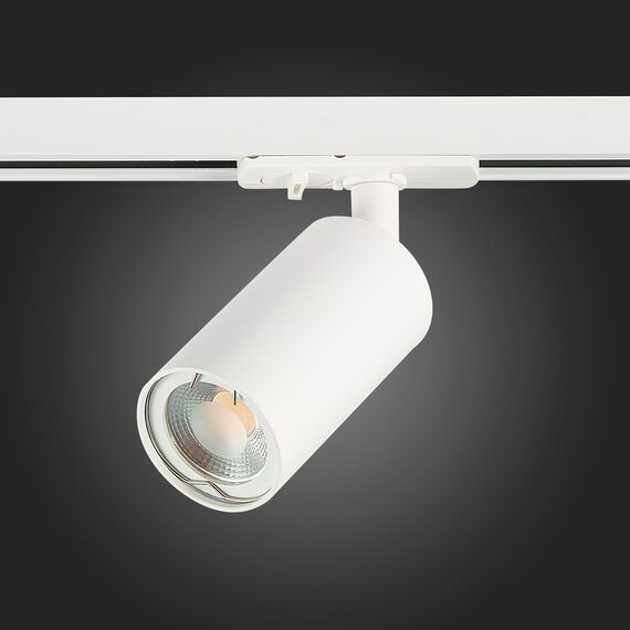 ST300.506.01 Св-к трек. Белый GU10 1*50W  IP20 L100xW54xH142 220V Без ламп BASE, изображение 5