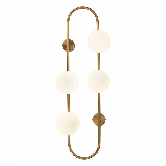 SL1149.301.04 Бра ST-Luce Латунь/Белый G9 4*5W VERA, изображение 3