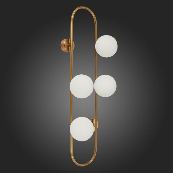 SL1149.301.04 Бра ST-Luce Латунь/Белый G9 4*5W VERA, изображение 5