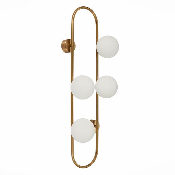 SL1149.301.04 Бра ST-Luce Латунь/Белый G9 4*5W VERA, изображение 6