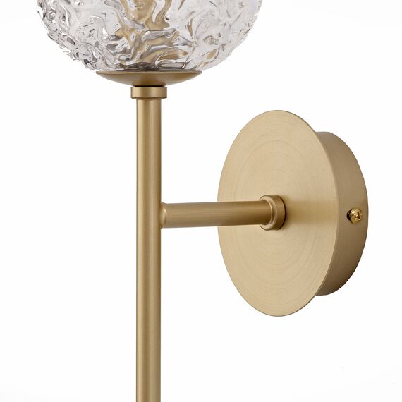 SL1152.201.01 Светильник настенный ST-Luce Золотистый/Прозрачный G9 LED 1*5W ARCOBALINO, изображение 9